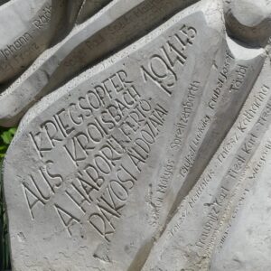 A kitelepítési emlékmű